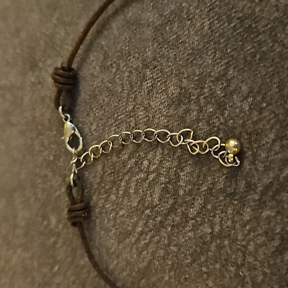 3/$30 Y2k Goth Crescent Moon Rope Junior Choker Necklace - Picture 4 of 4